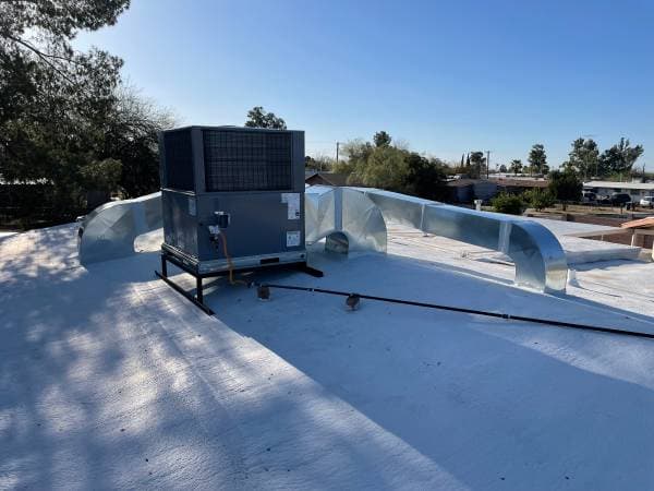 AC on roof